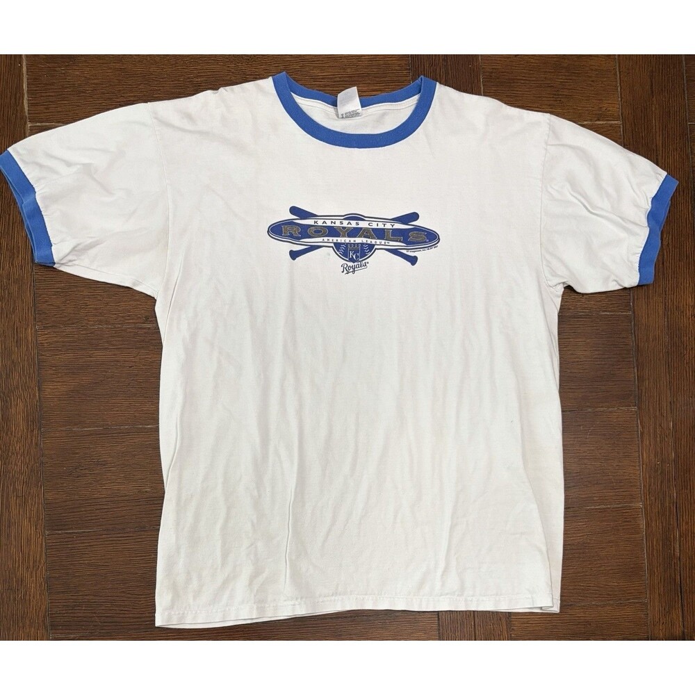 Vintage 2007 Kansas City Royals Men’s Size XL Anvil White T Shirt